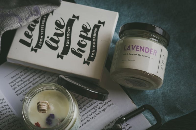 Vela Lavanda Pequeña